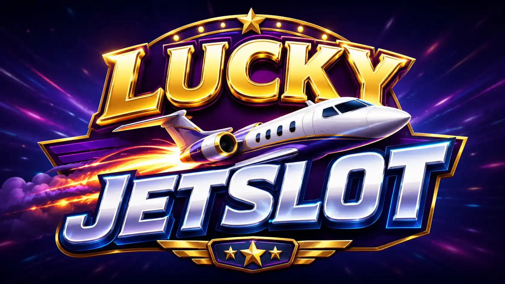 Lucky Jetslot logo set1